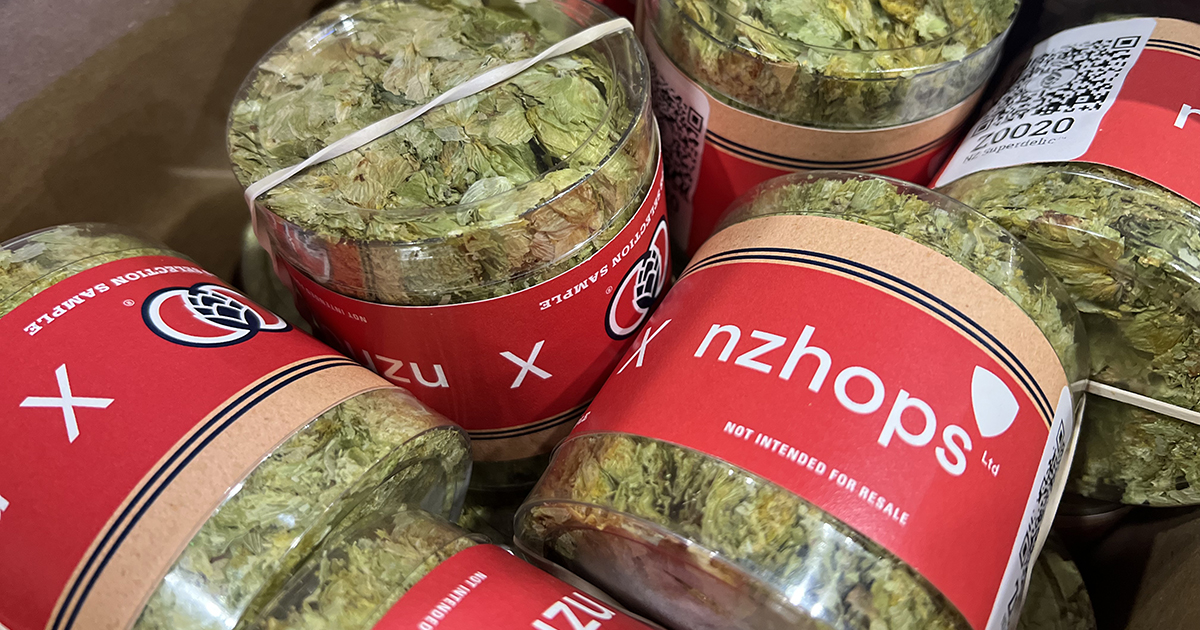 7,000 pounds of New Zealand hops fly 7,000-plus miles to inspire globe-hopping beers for U.S. connoisseurs
